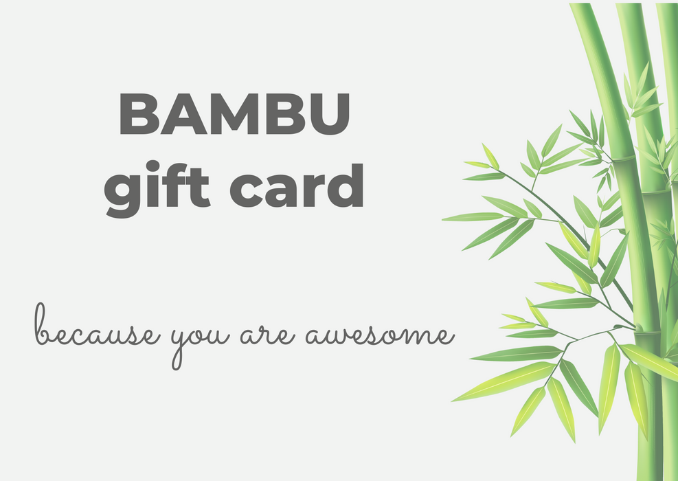 BAMBU gift card